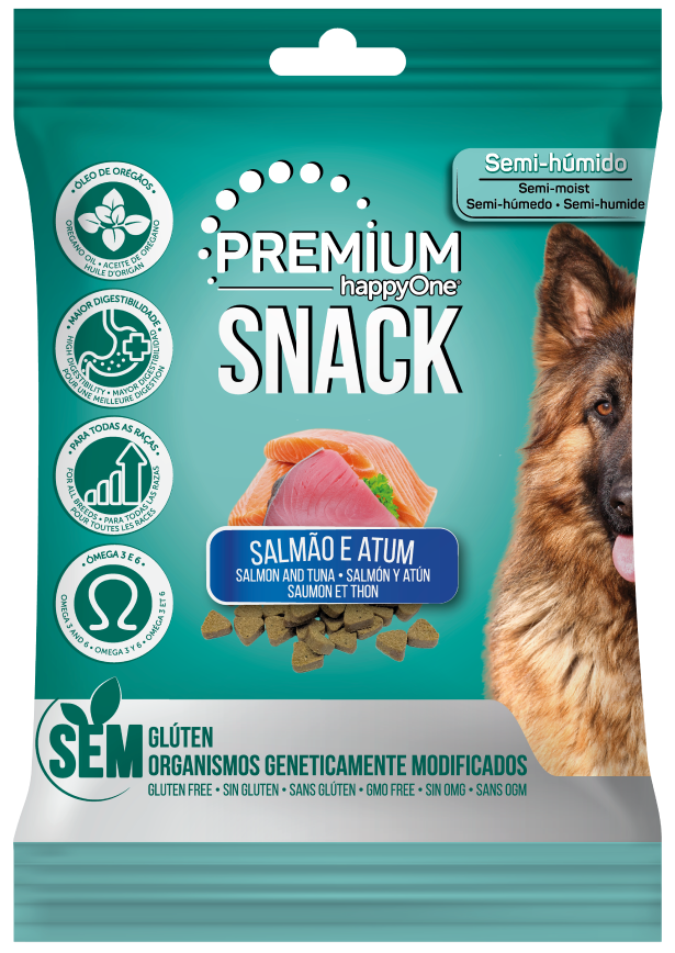 HappyOne Premium Snack Salmon and Tuna 100 g