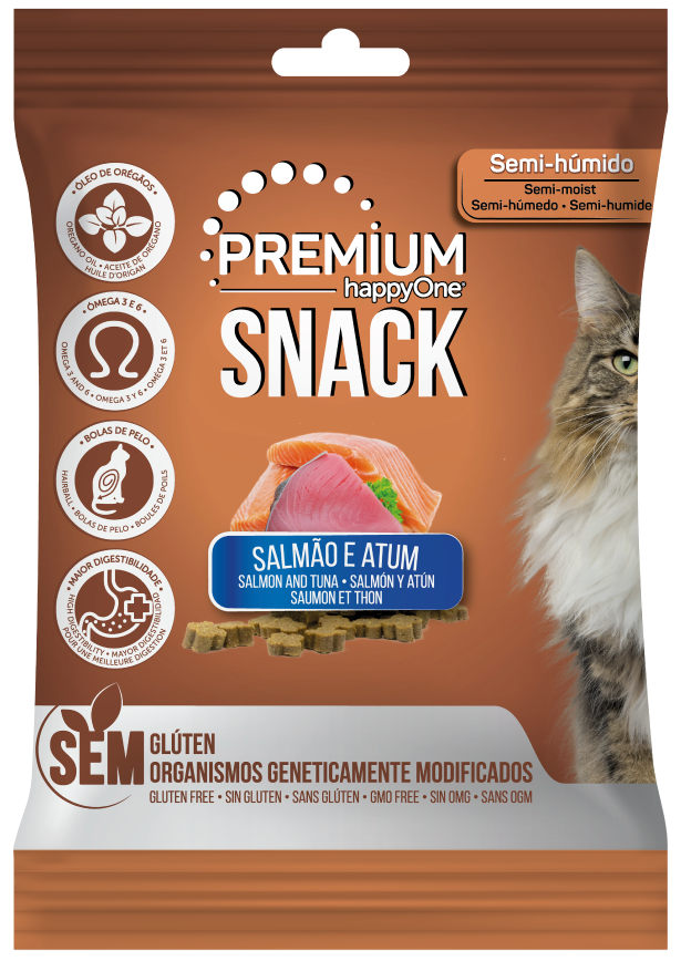 HappyOne Premium Snack Salmon and Tuna 50 g