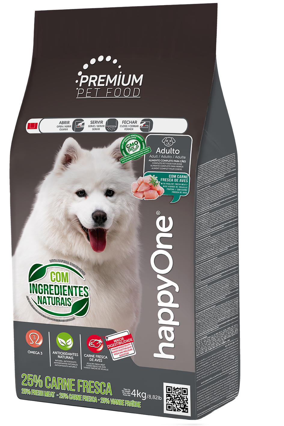 HappyOne Premium Adult Dog Fresh Meat 4 kg - krmivo pro dospělé psy